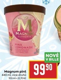 Zmrzlina v kelímku Magnum Algida