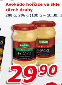 Hořčice Avokádo