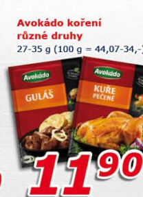 Koření Avokádo