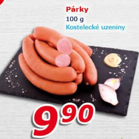 Párky Kostelecké uzeniny