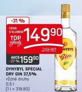 Gin Speciál Dry Dynybyl