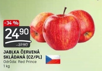 Jablka Red Prince