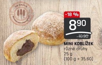 Kobliha s náplní