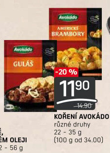 Koření Avokádo