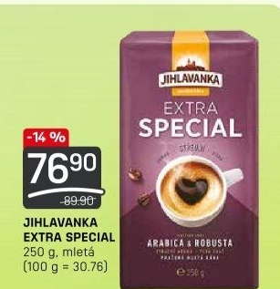 Mletá káva extra speciál Jihlavanka
