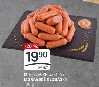 Moravské klobásky Kostelecké uzeniny