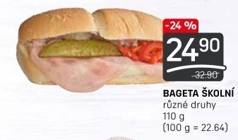 Obložená bageta