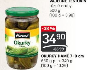 Okurky Hamé