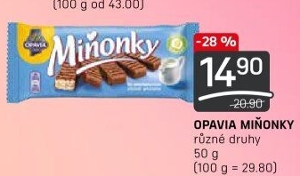 Oplatky Miňonky Opavia