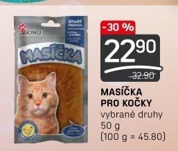 Pamlsky pro kočky Masíčka Akinu