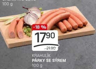 Párky se sýrem Krahulík