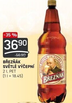 Pivo světlé výčepní 10° Březňák