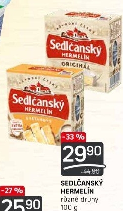 Sýr Hermelín Sedlčanský