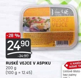 Vejce v aspiku Lahůdky Vavřík