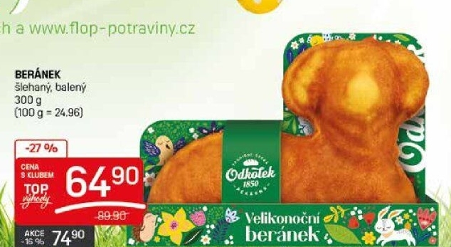 Velikonoční beránek Odkolek