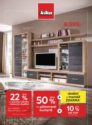 akční leták Kika nábytek 18.3.2024-31.3.2024