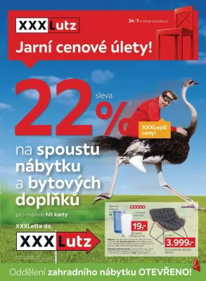 akční leták XXXLutz 18.3.2024-31.3.2024