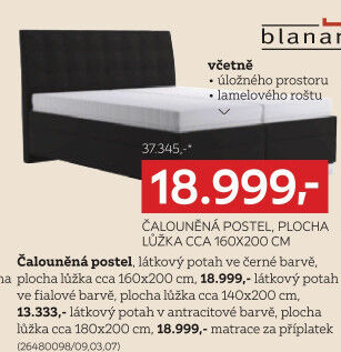 ČALOUNĚNÁ POSTEL