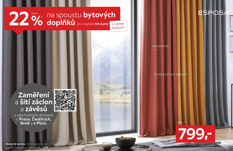 HOTOVÝ ZÁVĚS