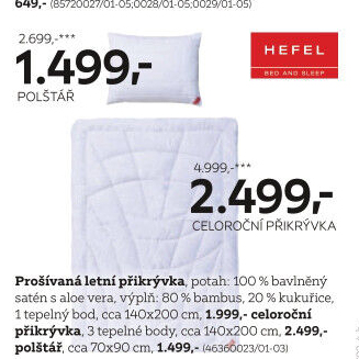 LETNÍ PŘIKRÝVKA