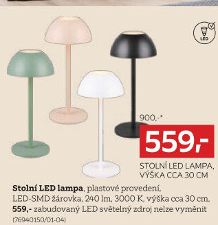 STOLNÍ LAMPA