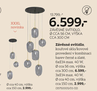 ZÁVĚSNÉ SVÍTIDLO