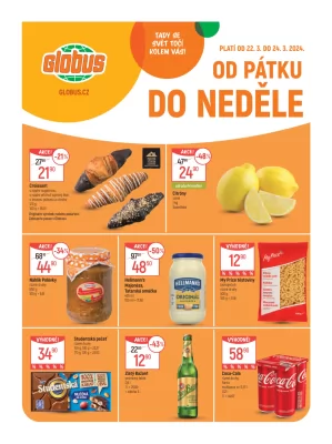 akční leták Globus 20.3.2024-26.3.2024