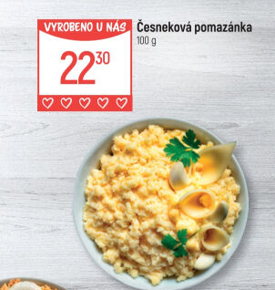Česneková pomazánka Globus