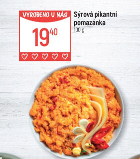 Pikantní sýrová pomazánka Globus