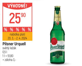 Pivo Pilsner Urquell