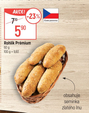 Rohlík Prémium