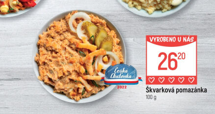 Škvarková pomazánka Globus