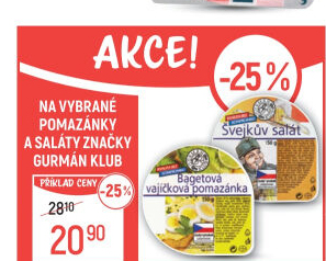 Bagetová vajíčková pomazánka Gurmán klub