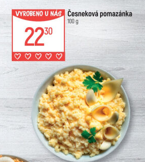 Česneková pomazánka Globus