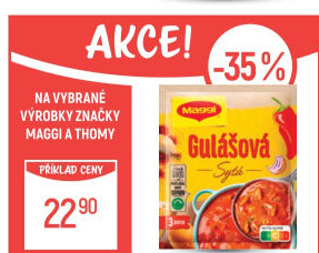 Instantní polévky Maggi