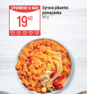Pikantní sýrová pomazánka Globus