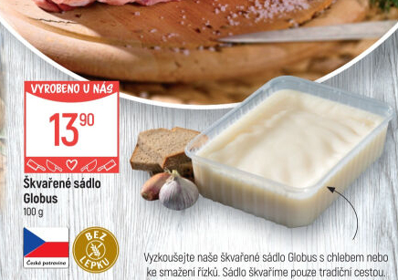 Sádlo škvařené Globus