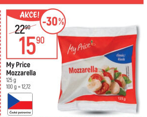 Sýr Mozzarella My Price