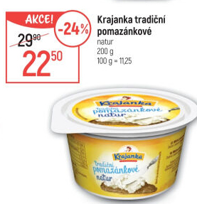 Tradiční pomazánkové Krajanka