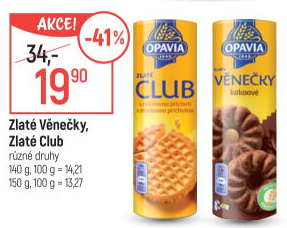Věnečky Zlaté Opavia