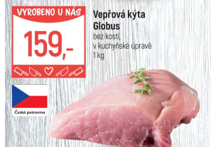 Vepřová kýta bez kosti Globus
