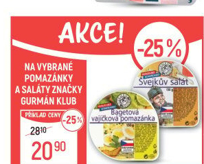 Bagetová vajíčková pomazánka Gurmán klub