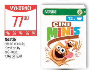 Cereálie Cini Minis Nestlé