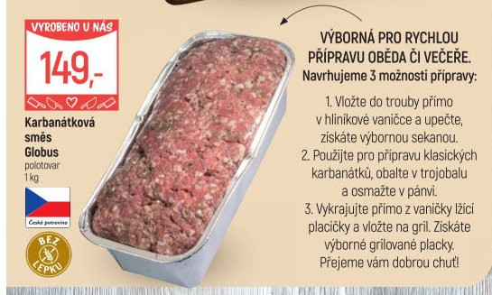 Karbanátková směs Globus