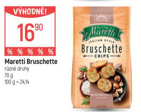 Krekry Maretti Bruschette
