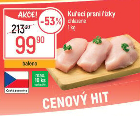 Kuřecí prsní řízky