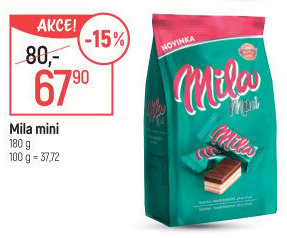 Oplatky mini Mila Sedita