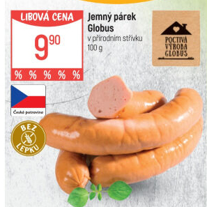 Párky jemné Globus