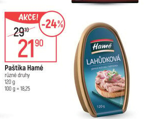 Paštika lahůdková Hamé
