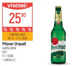 Pivo Pilsner Urquell